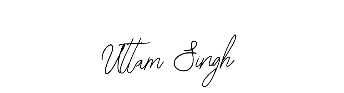if you are searching for the best signature style for your name Uttam Singh. so please give up your signature search. here we have designed multiple signature styles  using Bearetta-2O07w. Uttam Singh signature style 12 images and pictures png