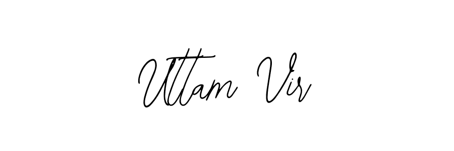 It looks lik you need a new signature style for name Uttam Vir. Design unique handwritten (Bearetta-2O07w) signature with our free signature maker in just a few clicks. Uttam Vir signature style 12 images and pictures png
