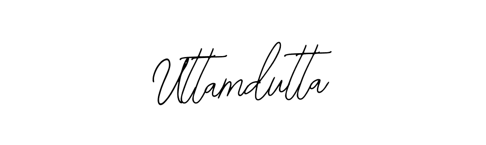 Uttamdutta stylish signature style. Best Handwritten Sign (Bearetta-2O07w) for my name. Handwritten Signature Collection Ideas for my name Uttamdutta. Uttamdutta signature style 12 images and pictures png