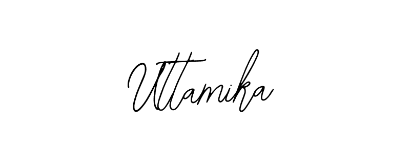 Also You can easily find your signature by using the search form. We will create Uttamika name handwritten signature images for you free of cost using Bearetta-2O07w sign style. Uttamika signature style 12 images and pictures png