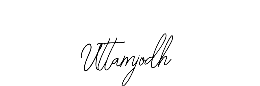 Make a beautiful signature design for name Uttamjodh. With this signature (Bearetta-2O07w) style, you can create a handwritten signature for free. Uttamjodh signature style 12 images and pictures png