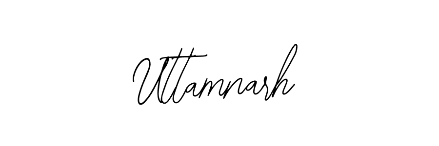 How to make Uttamnarh signature? Bearetta-2O07w is a professional autograph style. Create handwritten signature for Uttamnarh name. Uttamnarh signature style 12 images and pictures png