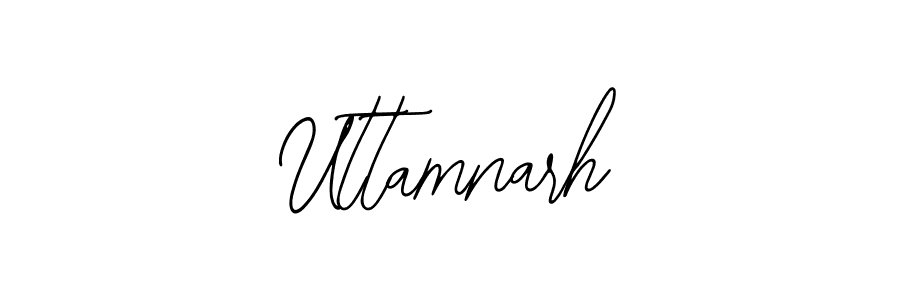 How to make Uttamnarh signature? Bearetta-2O07w is a professional autograph style. Create handwritten signature for Uttamnarh name. Uttamnarh signature style 12 images and pictures png