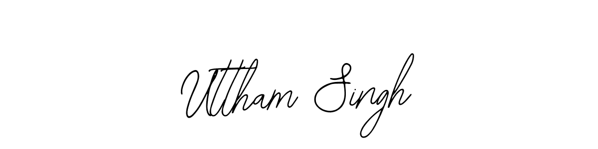 This is the best signature style for the Uttham Singh name. Also you like these signature font (Bearetta-2O07w). Mix name signature. Uttham Singh signature style 12 images and pictures png