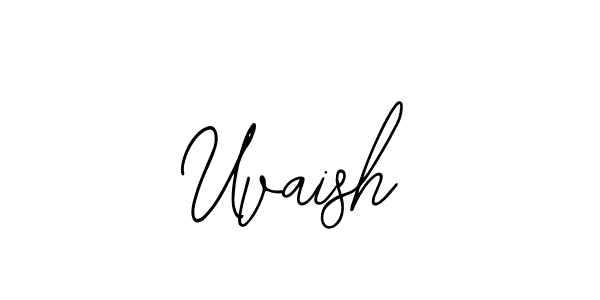 You can use this online signature creator to create a handwritten signature for the name Uvaish. This is the best online autograph maker. Uvaish signature style 12 images and pictures png