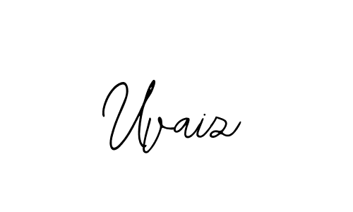 How to make Uvaiz signature? Bearetta-2O07w is a professional autograph style. Create handwritten signature for Uvaiz name. Uvaiz signature style 12 images and pictures png