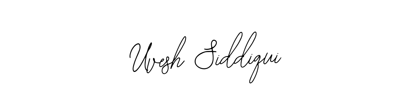 Also we have Uvesh Siddiqui name is the best signature style. Create professional handwritten signature collection using Bearetta-2O07w autograph style. Uvesh Siddiqui signature style 12 images and pictures png