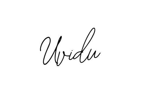 You can use this online signature creator to create a handwritten signature for the name Uvidu. This is the best online autograph maker. Uvidu signature style 12 images and pictures png