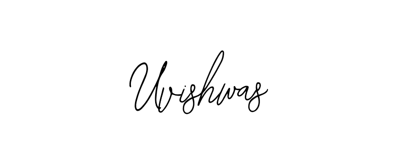 How to make Uvishwas signature? Bearetta-2O07w is a professional autograph style. Create handwritten signature for Uvishwas name. Uvishwas signature style 12 images and pictures png