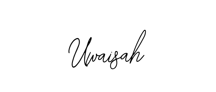 How to make Uwaisah name signature. Use Bearetta-2O07w style for creating short signs online. This is the latest handwritten sign. Uwaisah signature style 12 images and pictures png