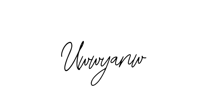 Make a short Uwwyanw signature style. Manage your documents anywhere anytime using Bearetta-2O07w. Create and add eSignatures, submit forms, share and send files easily. Uwwyanw signature style 12 images and pictures png