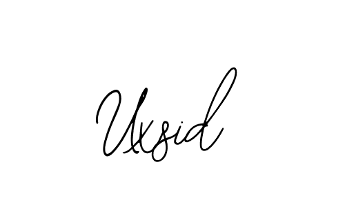 Make a beautiful signature design for name Uxsid. With this signature (Bearetta-2O07w) style, you can create a handwritten signature for free. Uxsid signature style 12 images and pictures png