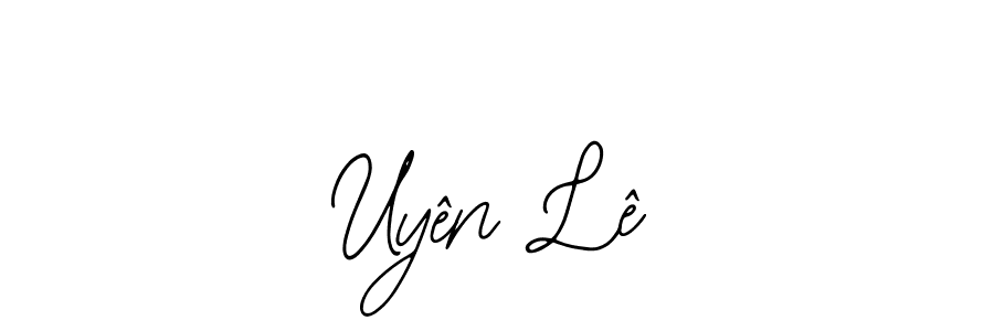 Also we have Uyên Lê name is the best signature style. Create professional handwritten signature collection using Bearetta-2O07w autograph style. Uyên Lê signature style 12 images and pictures png