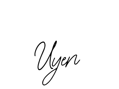 Similarly Bearetta-2O07w is the best handwritten signature design. Signature creator online .You can use it as an online autograph creator for name Uyen. Uyen signature style 12 images and pictures png