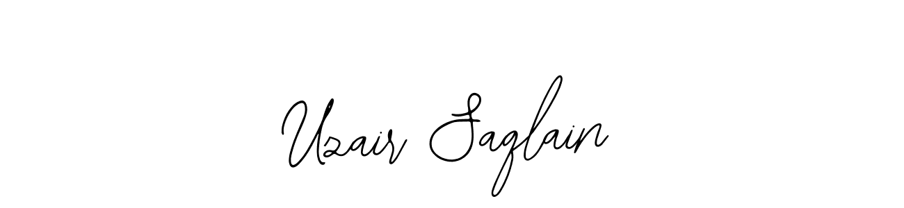 Make a beautiful signature design for name Uzair Saqlain. Use this online signature maker to create a handwritten signature for free. Uzair Saqlain signature style 12 images and pictures png