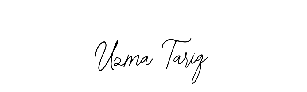 Make a beautiful signature design for name Uzma Tariq. Use this online signature maker to create a handwritten signature for free. Uzma Tariq signature style 12 images and pictures png