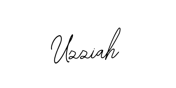 Use a signature maker to create a handwritten signature online. With this signature software, you can design (Bearetta-2O07w) your own signature for name Uzziah. Uzziah signature style 12 images and pictures png