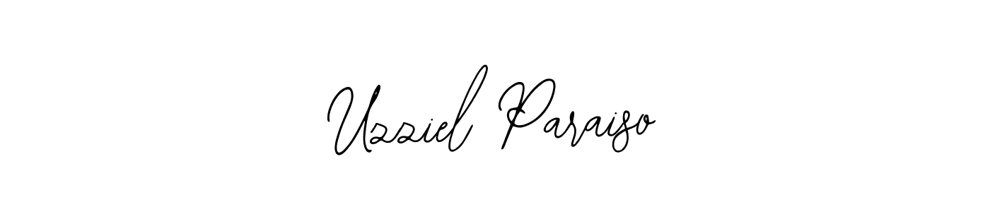 Also You can easily find your signature by using the search form. We will create Uzziel Paraiso name handwritten signature images for you free of cost using Bearetta-2O07w sign style. Uzziel Paraiso signature style 12 images and pictures png