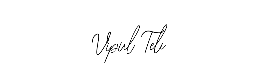 if you are searching for the best signature style for your name Vìpul Teli. so please give up your signature search. here we have designed multiple signature styles  using Bearetta-2O07w. Vìpul Teli signature style 12 images and pictures png