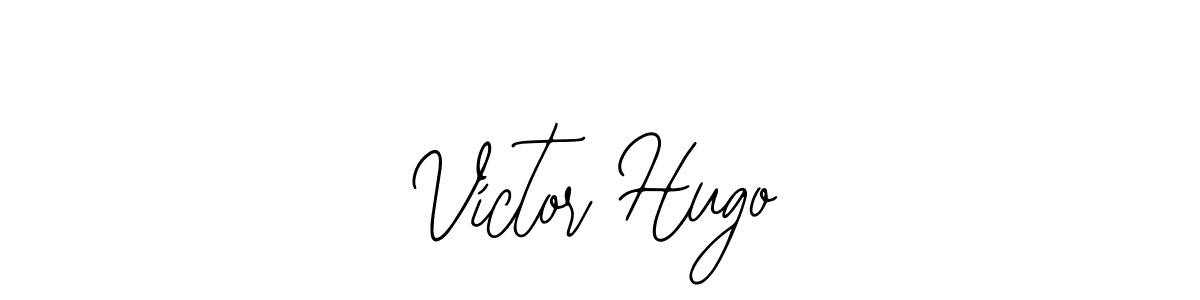 How to Draw Víctor Hugo signature style? Bearetta-2O07w is a latest design signature styles for name Víctor Hugo. Víctor Hugo signature style 12 images and pictures png