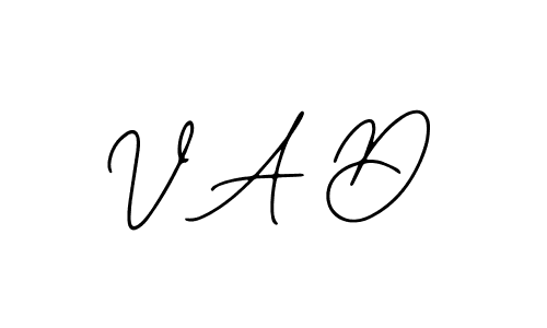 How to Draw V A D signature style? Bearetta-2O07w is a latest design signature styles for name V A D. V A D signature style 12 images and pictures png