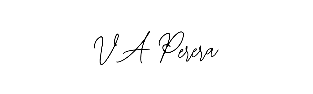 Make a short V A Perera signature style. Manage your documents anywhere anytime using Bearetta-2O07w. Create and add eSignatures, submit forms, share and send files easily. V A Perera signature style 12 images and pictures png