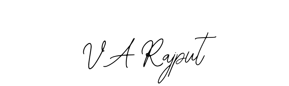 Make a short V A Rajput signature style. Manage your documents anywhere anytime using Bearetta-2O07w. Create and add eSignatures, submit forms, share and send files easily. V A Rajput signature style 12 images and pictures png