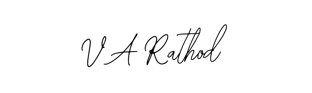 You can use this online signature creator to create a handwritten signature for the name V A Rathod. This is the best online autograph maker. V A Rathod signature style 12 images and pictures png