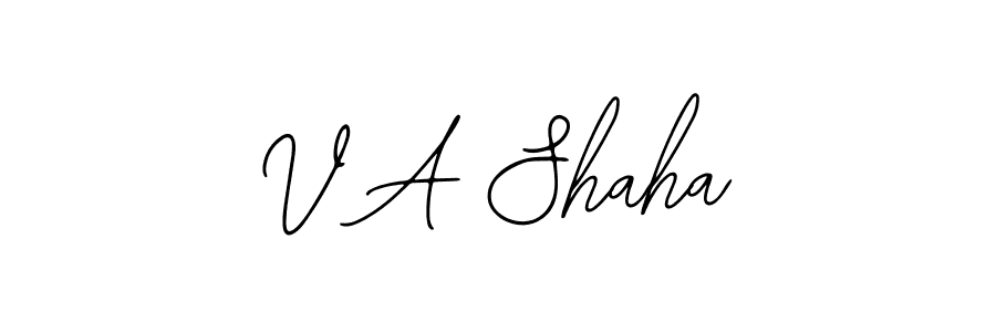 Once you've used our free online signature maker to create your best signature Bearetta-2O07w style, it's time to enjoy all of the benefits that V A Shaha name signing documents. V A Shaha signature style 12 images and pictures png