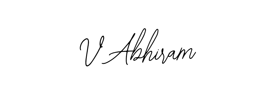 Make a beautiful signature design for name V Abhiram. Use this online signature maker to create a handwritten signature for free. V Abhiram signature style 12 images and pictures png