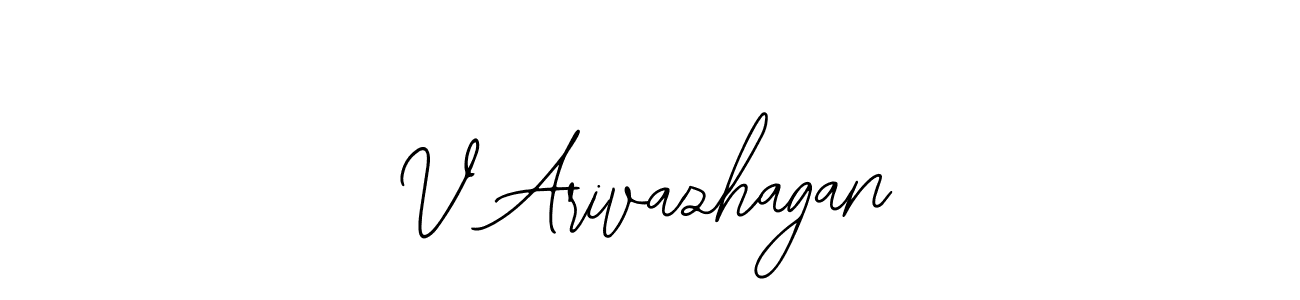 How to Draw V Arivazhagan signature style? Bearetta-2O07w is a latest design signature styles for name V Arivazhagan. V Arivazhagan signature style 12 images and pictures png