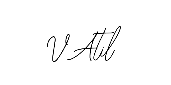 Make a beautiful signature design for name V Atil. Use this online signature maker to create a handwritten signature for free. V Atil signature style 12 images and pictures png