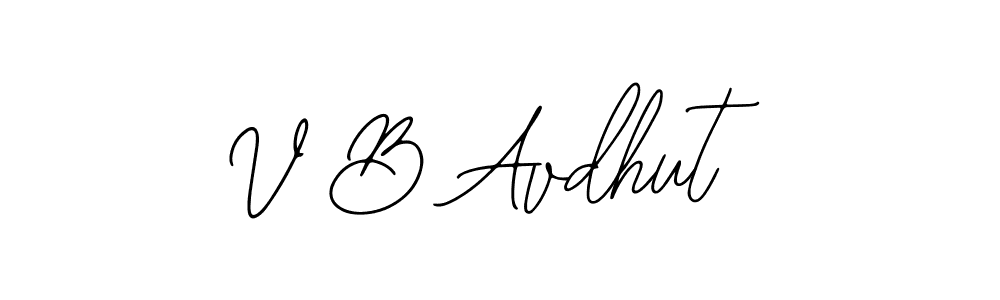 This is the best signature style for the V B Avdhut name. Also you like these signature font (Bearetta-2O07w). Mix name signature. V B Avdhut signature style 12 images and pictures png