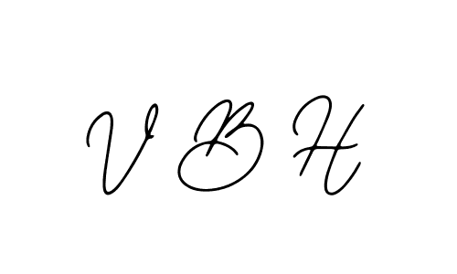 if you are searching for the best signature style for your name V B H. so please give up your signature search. here we have designed multiple signature styles  using Bearetta-2O07w. V B H signature style 12 images and pictures png