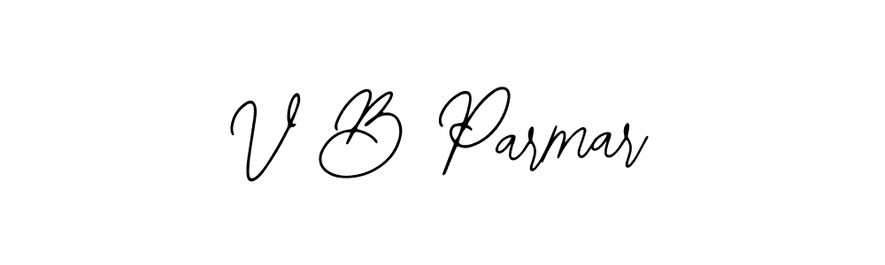 It looks lik you need a new signature style for name V B Parmar. Design unique handwritten (Bearetta-2O07w) signature with our free signature maker in just a few clicks. V B Parmar signature style 12 images and pictures png