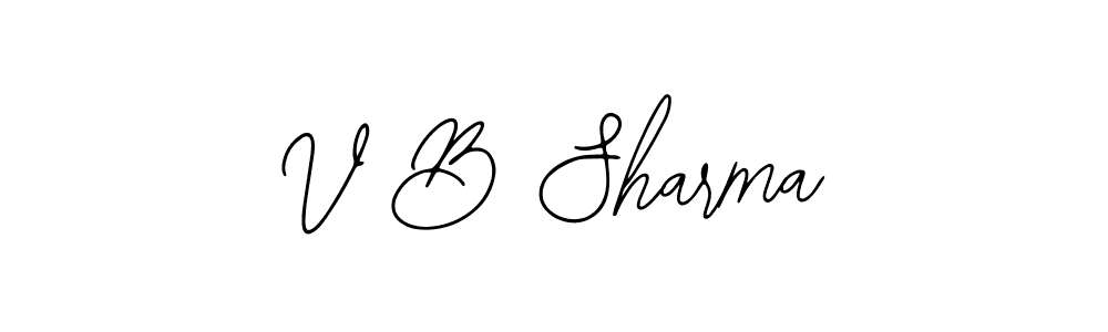 It looks lik you need a new signature style for name V B Sharma. Design unique handwritten (Bearetta-2O07w) signature with our free signature maker in just a few clicks. V B Sharma signature style 12 images and pictures png