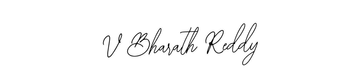 It looks lik you need a new signature style for name V Bharath Reddy. Design unique handwritten (Bearetta-2O07w) signature with our free signature maker in just a few clicks. V Bharath Reddy signature style 12 images and pictures png