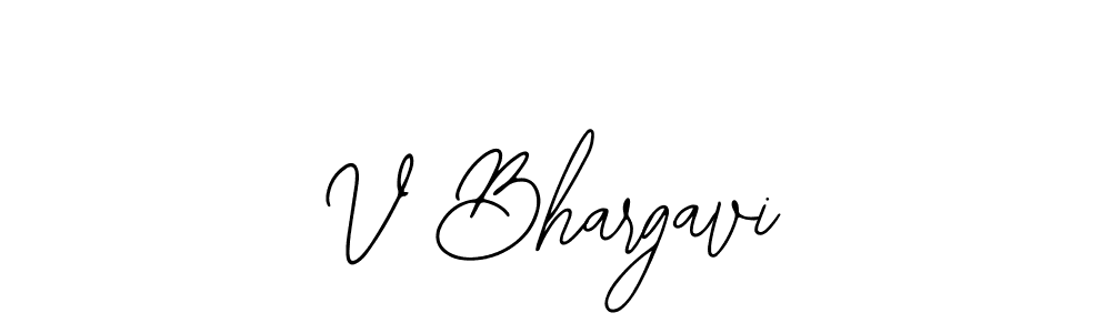 Best and Professional Signature Style for V Bhargavi. Bearetta-2O07w Best Signature Style Collection. V Bhargavi signature style 12 images and pictures png