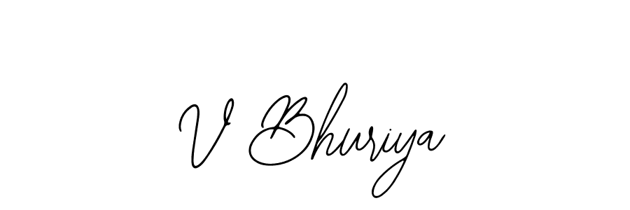 See photos of V Bhuriya official signature by Spectra . Check more albums & portfolios. Read reviews & check more about Bearetta-2O07w font. V Bhuriya signature style 12 images and pictures png