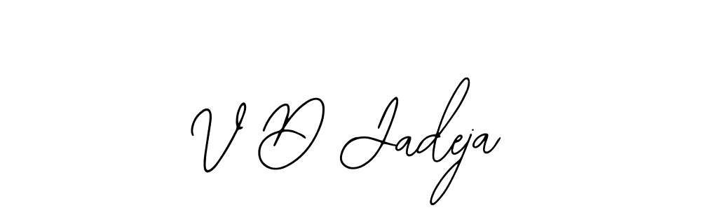 Best and Professional Signature Style for V D Jadeja. Bearetta-2O07w Best Signature Style Collection. V D Jadeja signature style 12 images and pictures png