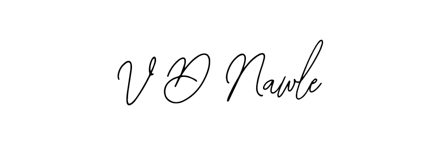 Make a short V D Nawle signature style. Manage your documents anywhere anytime using Bearetta-2O07w. Create and add eSignatures, submit forms, share and send files easily. V D Nawle signature style 12 images and pictures png