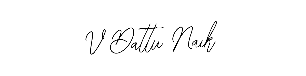 Design your own signature with our free online signature maker. With this signature software, you can create a handwritten (Bearetta-2O07w) signature for name V Dattu Naik. V Dattu Naik signature style 12 images and pictures png