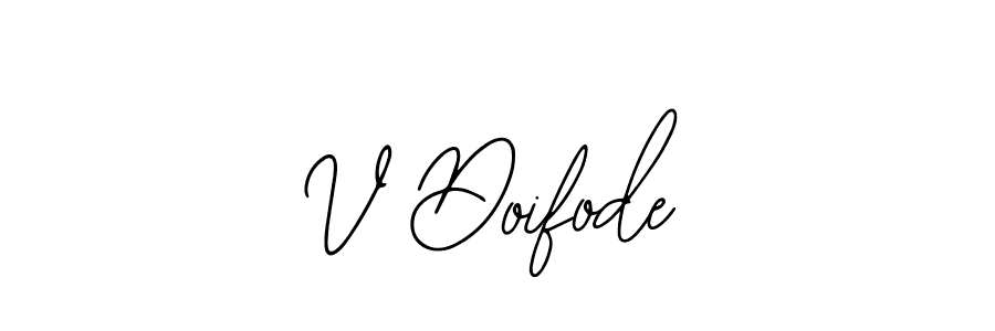 Here are the top 10 professional signature styles for the name V Doifode. These are the best autograph styles you can use for your name. V Doifode signature style 12 images and pictures png