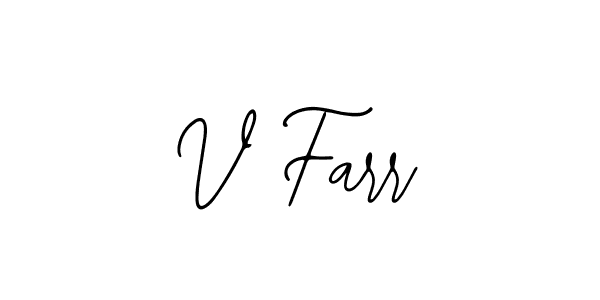How to Draw V Farr signature style? Bearetta-2O07w is a latest design signature styles for name V Farr. V Farr signature style 12 images and pictures png