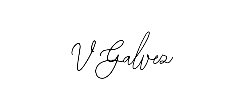 Best and Professional Signature Style for V Galvez. Bearetta-2O07w Best Signature Style Collection. V Galvez signature style 12 images and pictures png