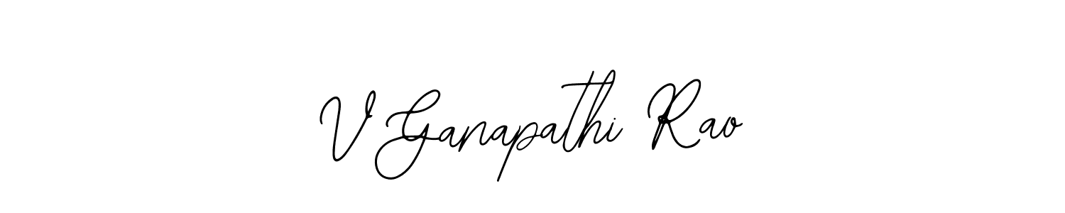 V Ganapathi Rao stylish signature style. Best Handwritten Sign (Bearetta-2O07w) for my name. Handwritten Signature Collection Ideas for my name V Ganapathi Rao. V Ganapathi Rao signature style 12 images and pictures png