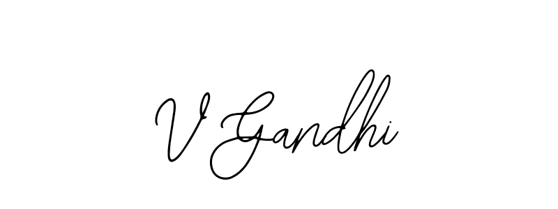 Make a short V Gandhi signature style. Manage your documents anywhere anytime using Bearetta-2O07w. Create and add eSignatures, submit forms, share and send files easily. V Gandhi signature style 12 images and pictures png