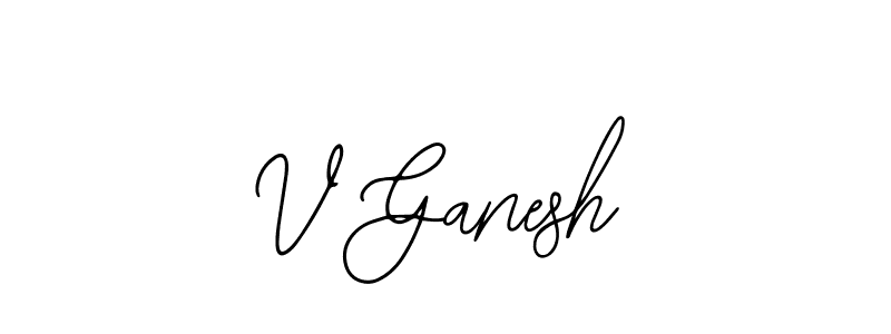 This is the best signature style for the V Ganesh name. Also you like these signature font (Bearetta-2O07w). Mix name signature. V Ganesh signature style 12 images and pictures png