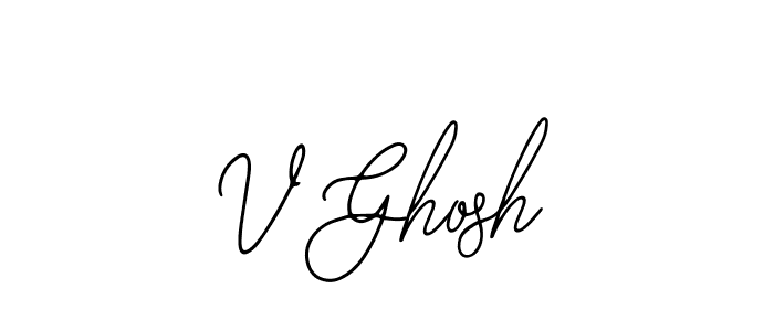 You can use this online signature creator to create a handwritten signature for the name V Ghosh. This is the best online autograph maker. V Ghosh signature style 12 images and pictures png