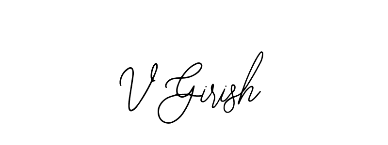 Check out images of Autograph of V Girish name. Actor V Girish Signature Style. Bearetta-2O07w is a professional sign style online. V Girish signature style 12 images and pictures png